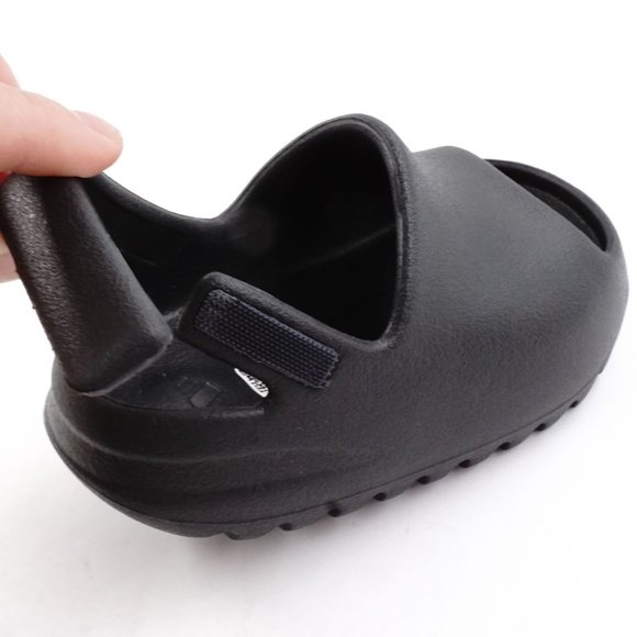 Adidas Original Yeezy Slide Onyx (Kids) in Black HQ4118 -  FCM29 - Picture 7 of 14